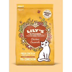 Lily's Kitchen Chicken Casserole croquette sans céréale pour chat adulte 2 Kg