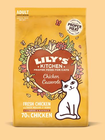 Lily S Kitchen Chicken Casserole Croquettes Pour Chat Sac De 2 Kg Lily S Kitchen Chicken Casserole Croquettes Pour Chat Sac De 2 Kg