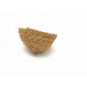 Fond de nid coco marron 9cm