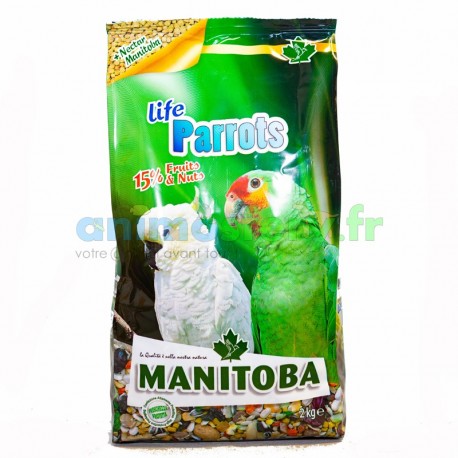 Mélange perroquet Parrot Life Manitoba 2Kg