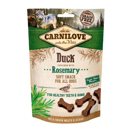 Carnilove soft snack au canard 200g