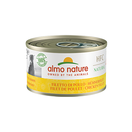 Almo Nature Boite pour chien au poulet HFC 95g
