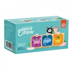 Edgar&Cooper Multipack Barquettes pour Chat 6 x 85g