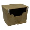 Nid en plastique exotique 13x10x9.5 cm