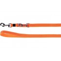 Flamingo Laisse d'entrainement chien Len orange 200cm 20mm