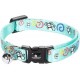 Collier chat souris turquoise 10 mm 30 cm