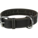 Trixie Collier Rustic cuir ciré et vieilli Heartbeat 40mm 38-47 cm