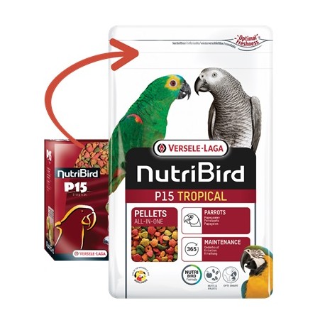 Nutribird P15 Tropical 10 Kg