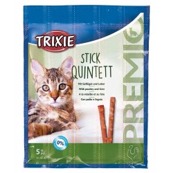 Trixie Premio Stick pour chat Volaille/Foie 5 X 5g