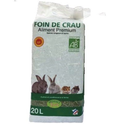 Foin de Crau Bio pour Fumage 500 g