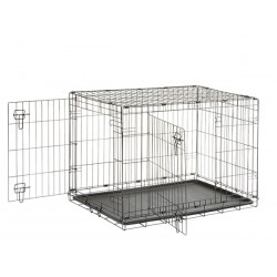 Cage de transport pliable chien 91X57X62 cm