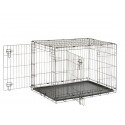 Savic Cage de transport pliable chien Cottage noir 91 X 57 X 62 cm