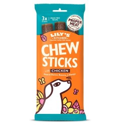 Lily's Kitchen Bâtonnets à mâcher au poulet 3 X 120g