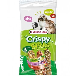Versele Laga Crispy Sticks Triple Variety Pack 3 X 55g