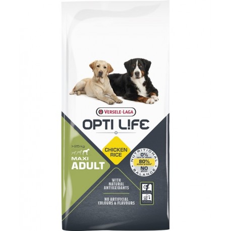Opti life Adult Maxi Versele Laga - croquettes pour chien de + de 25 kg - sac de 1 Kg