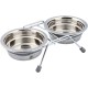 Trixie Set Gamelle anti bruit 2 X 0.25 L