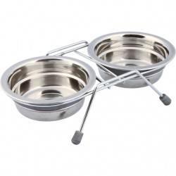 Trixie Set Gamelle anti bruit 2 X 0.25 L