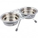 Trixie Set Gamelle anti bruit 2 X 0.25 L