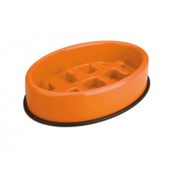 Mpets Gamelle anti glouton Fishbone 27,5x19,7x6 cm